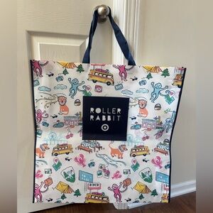 Roller Rabbit x Target XL Patterned Tote Bag - Multicolor